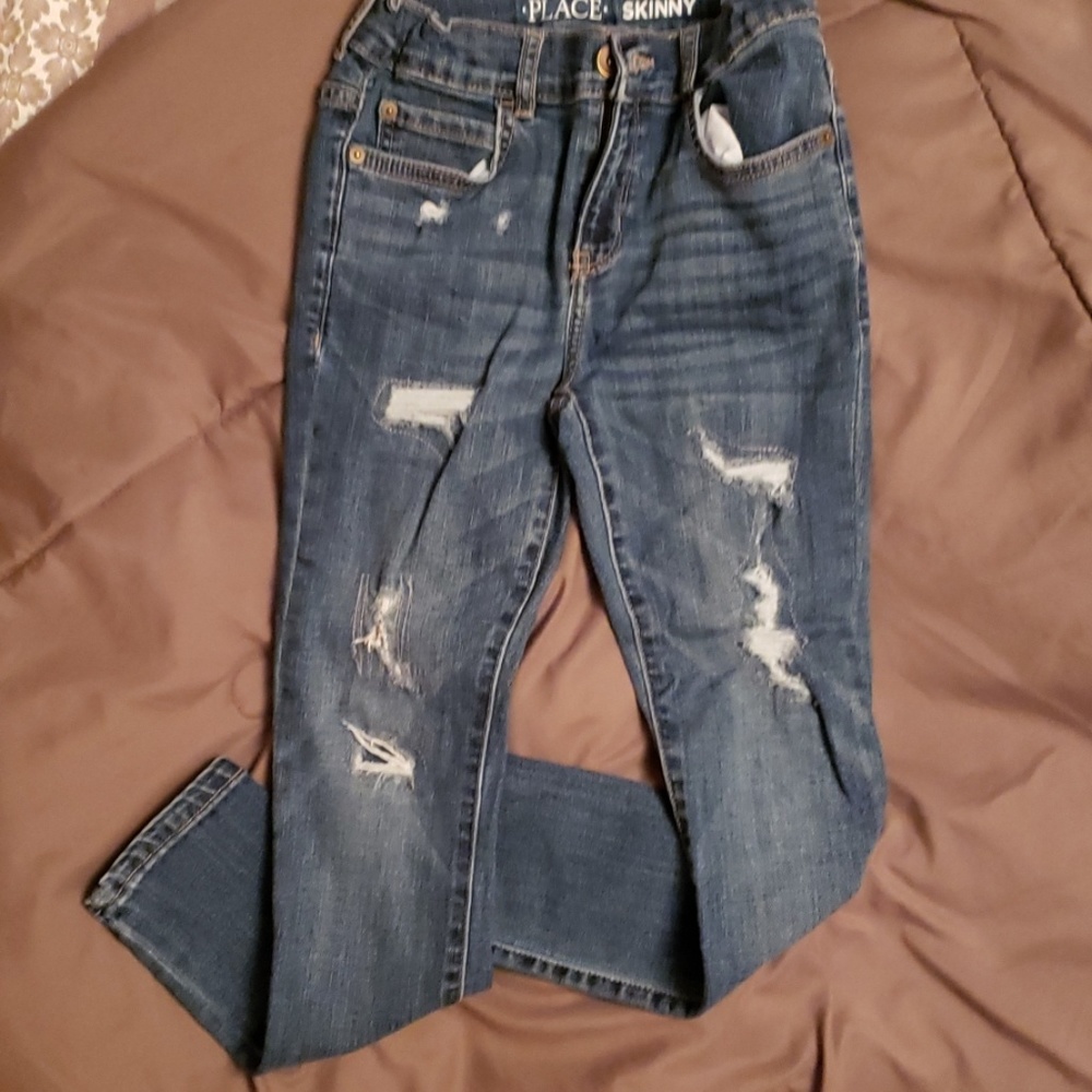 Kids Distressed Jeans